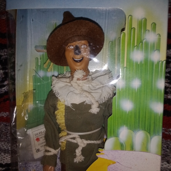 Vintage 1988 Wizard Of Oz Scarecrow Doll 50th Anniversary - Picture 3 of 10
